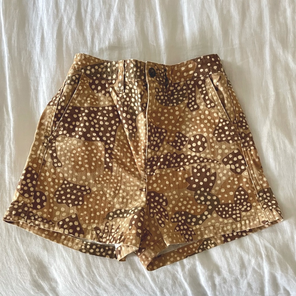 Madewell Camp Shorts in Zoo Print Size XS